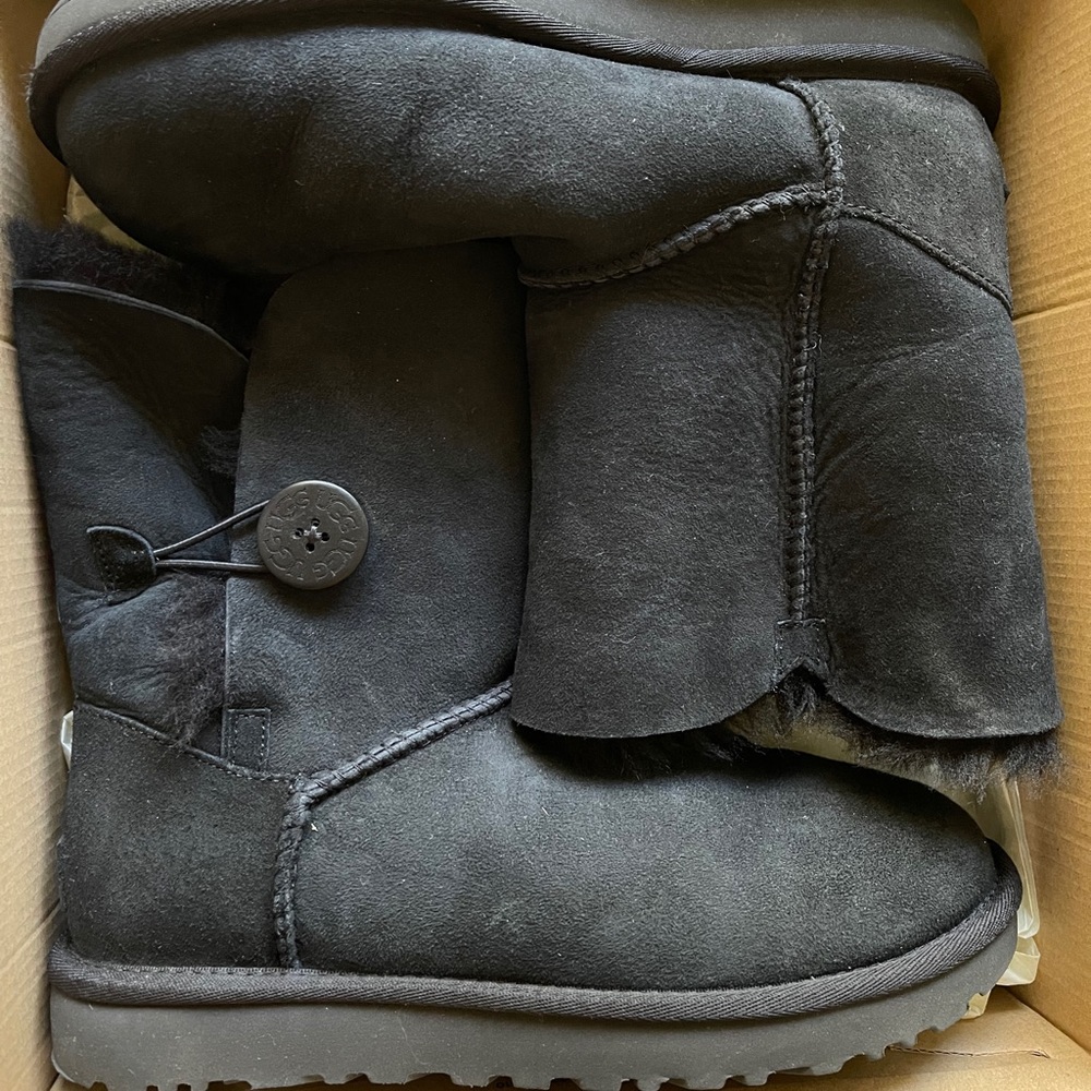 Black Ugg’s with Bailey Button II